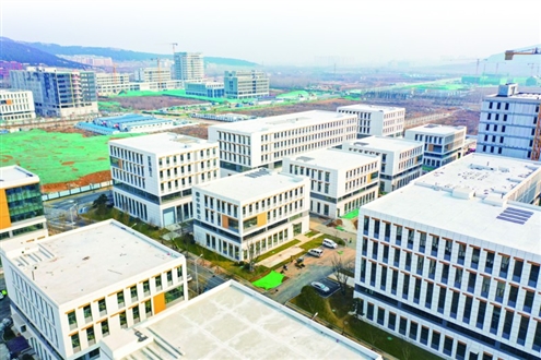 产业园内26栋厂房完成封顶